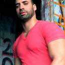 Lonely young man just out in Glasgow